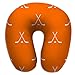 Almohada en Forma de U Almohada de Descanso de Viaje de Moda para el Dolor de Cuello, Soft ed Hockey Sticks Puck Pattern ed Hockey Sticks Puck Pattern Repeat Orange PLW-134