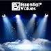 Essential Values Fog Machine Liquid - Long-Lasting Fog Juice 32 Fl Oz - Smoke Machine Liquid - Medium Density Smoke for Water-Based Foggers - For 400-1500 Watt Machines