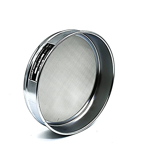 Sito laboratoryjne, Sito laboratoryjne, sito testowe, standardowe do kontroli próbek, Farmakopea, 304, siatka filtracyjna SUS, chromowana rama R20 cm, otwór 0,0385 mm