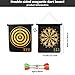 XUEYEGONGJI Magnetic Darts Ø17-inch Magnetic Board with 6 Darts, Double Sided Kids Board Set, Safe Magnetic Board for Kids Adults, Hanging Dartboard for Indoor Outdoor Party
