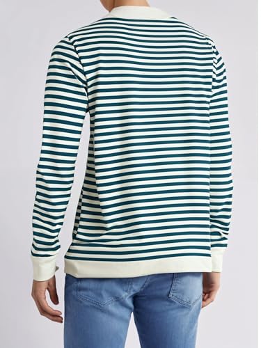 Image of VIMAL JONNEY Men Striped T-Shirt || T-Shirt for Men || Full Sleeve T Shirt || T-Shirt-VIMAL640620