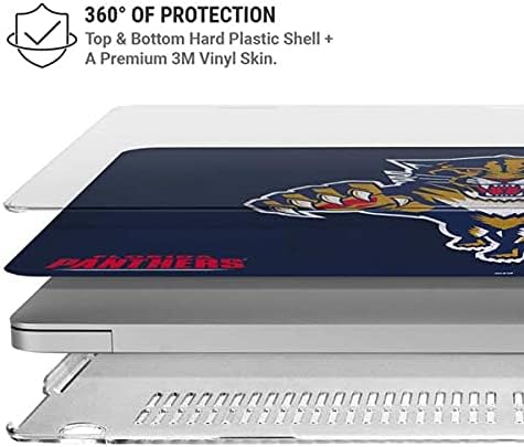 Skinit Case + Skin Compatible with MacBook Air 13in (2020) - Officially Licensed NHL Florida Panthers Distressed Design