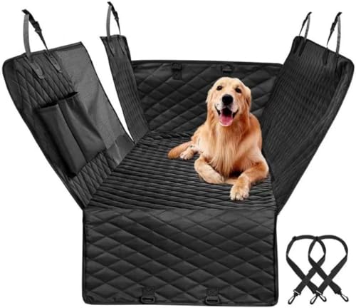 Dog Car Seat Cover for Mercedes-Benz E-class Cabrio /4. Gen (A207)/2010 2011 2012, Foldable Back Seat Extender, Hair-Resistant, Anti-Scratch, Travel Hammock Bed with Mesh Window Storage Accessories