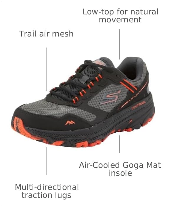 Image of Skechers Mens Men's Go Run Trail Altitude 2.0-Marble Rock 3.0 Sneaker