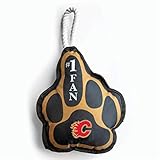 Littlearth Calgary Flames Number 1 Fan Dog Pet Toy