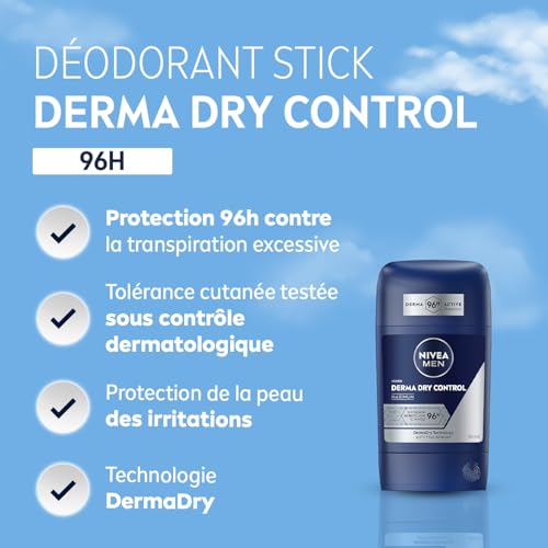Anti-Transpirant Peau Sensible Nivea Men Contre les Odeurs