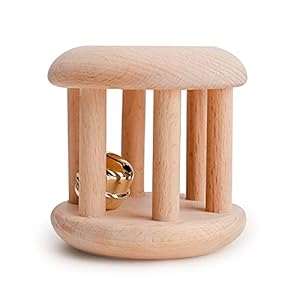 let’s make Spielzeug Intellektuelle von Kindern Montessori Spielzeug Bio-Holz Glocken Rasseln Baby Spaß und Interessante Spielzeug Pflege Baby Dusche Geschenke
