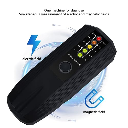 Medidor EMF Detector de Campo Electromagnético portátil miniatura 2