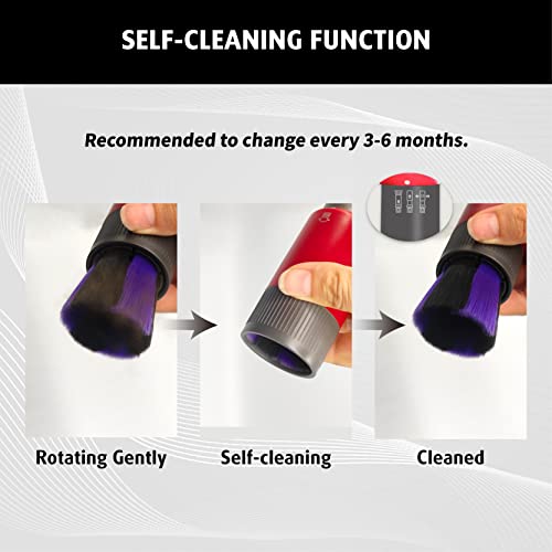 Image of Scratch-free Dusting Brush Attachment Replacement Compatible with Dyson Outsize V7 V8 Cyclone V10 V11 V12 Detect Slim V15 Detect Vacuum Cleaner