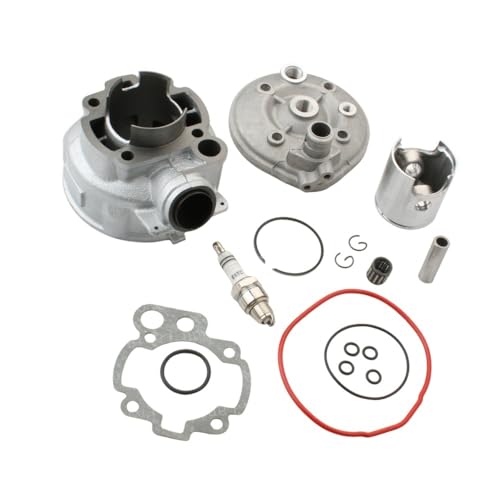 Cylindre AM6 90cc kit gros alésage 49mm pour moto DT50 et TZR50 2 temps