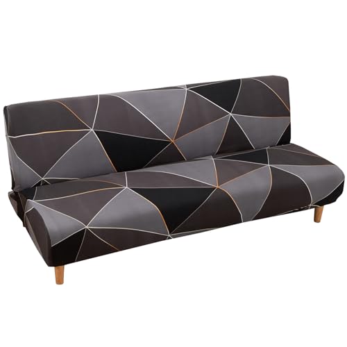 Meicynhoger Housse de Canapé Clic Clac Extensible 3 Places,Couverture de Canapé pour Banquette Clic Clac Pliant sans Accoudoirs 180-210cm (L,Couleur J)