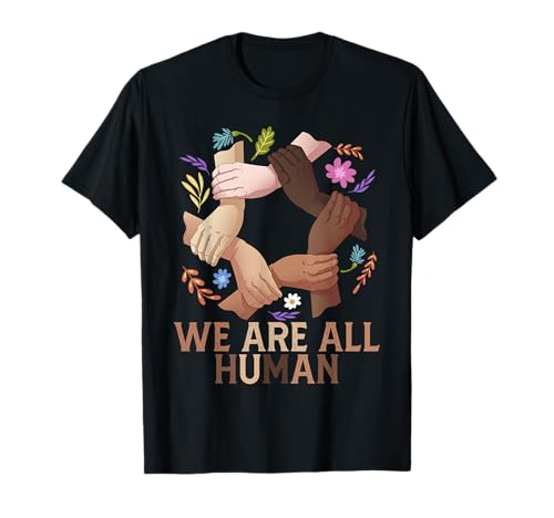 Mes de la Historia Negra Juneteenth 2022 Regalos Todos Somos Humanos Camiseta