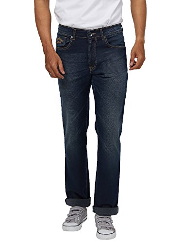 Image of Pepe Mens 5 Pocket Whiskered Effect Jeans