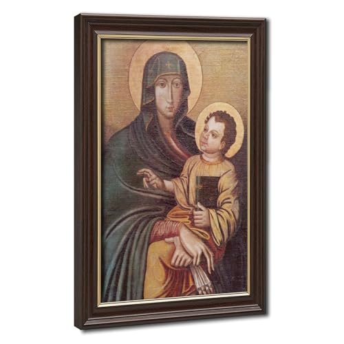 Toile Mater Admirabilis WCYB Cadre Décoratif pour Coin Prière et Salon