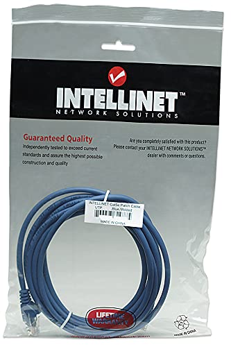 Intellinet Network Solutions Cat5e RJ-45 Male/RJ-45 Male UTP Network Patch Cable, 14-Feet (319829) - Thumbnail 4
