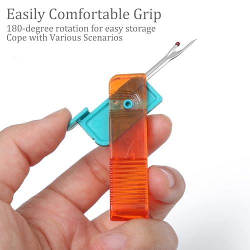 3-Pack Portable Seam Ripper and Thread Cutter Set for Sewing and Crafting