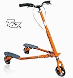 Trikke T67ConvertibleSteel-Orange by Trikke