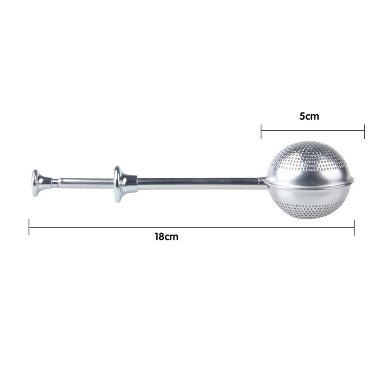 Infuseur à thé en acier inoxydable - Pour thé en vrac - Verrouillage - Infuseur à thé - Filtre à thé