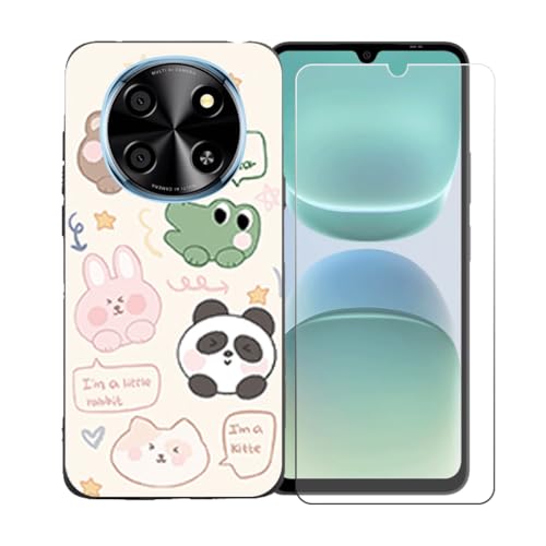 LCEHTOGYE Kp Oukitel C1 Plus +KXXN[veN^[pP[XAKp Oukitel C1 Plus (6,52")ƌ݊̂ubN\tgTPUVRQP[XیJo[ LLM47