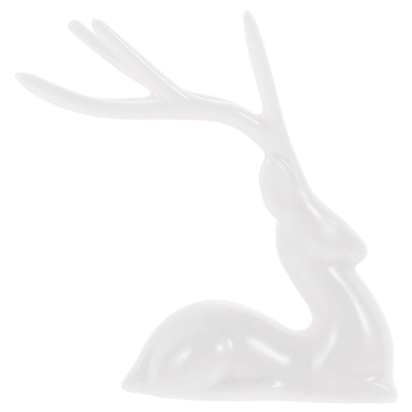 Statue de renne décorative compacte pour meuble et étagère - 8