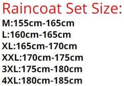 Women Raincoat Men Black Rain Covers Rainwear Poncho Waterproof Hooded Rain Coat Rain Pants Set