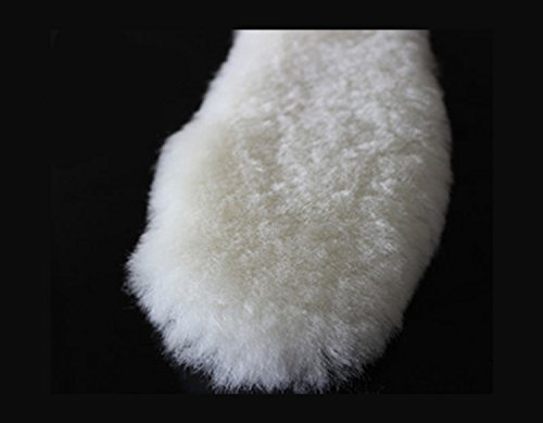 Image of WARMIE Australian Sheepskin Super Thick Premium Shoe Insoles | Durable & Extra Fluffy (Women US Size 10)