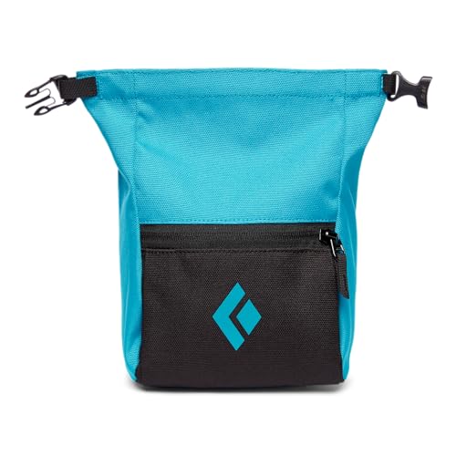 Black Diamond Mondito Chalk Pot for Rock Climbing, Aqua Blue