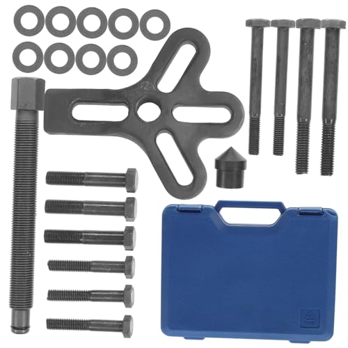 ABOOFAN Professional Automotive Tools 13-piece Steering Wheel Remover Set Harmonic Balancer Puller