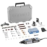 Dremel 4000-4/86-P Corded Rotary Tool Kit with 4 Attachments and 86 Accessories - Perfect for Cutting, Detail Sanding, Engraving, Wood Carving, and Polishing