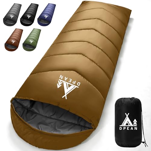 寝袋 DPEAN シュラフ 夏用 冬用 来客用布団 封筒型 超軽量 超暖かい 耐寒防水 コンパクト 簡単収納 車中泊 防災用 アウトドア キャンプ 丸洗い可能 収納袋付き 春夏秋冬の使用可能 1Kg /1.4Kg/ 1.18Kg 登山 車中泊 防災用 避難