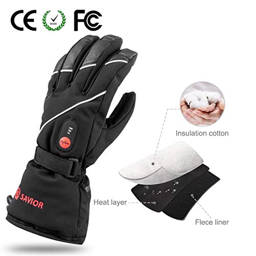 Savior Heated Gloves for Men Women, Skiing Heated Gloves,Arthritis Glove - Thumbnail 6
