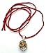 Embrace Creativity & Positivity: Handmade Certified 3 Mukhi Rudraksha Pendant Necklace - Cancer Birthstone - Solar Plexus & Sacral Chakra Alignment