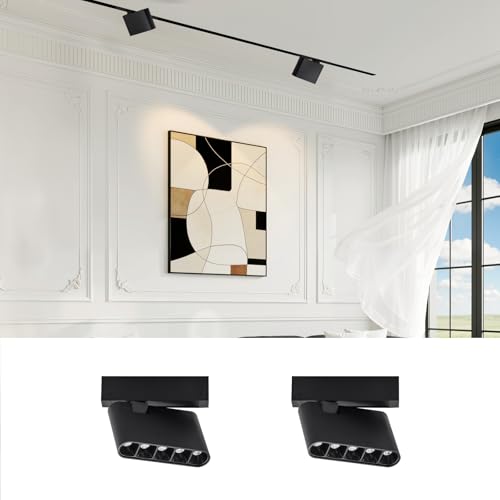 Spot LED linéaire variable 24V SCON 7W noir orientable