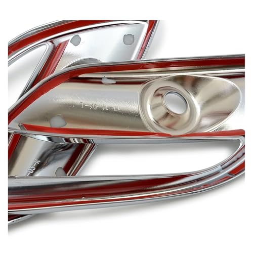 Embellecedor de luz antiniebla delantera para Mazda 3 Axela 2017-2018 cubierta cromada 3