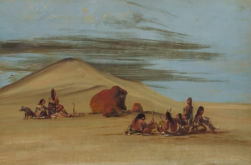 Impression tableaux George Catlin 60x90cm art mural