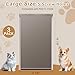 Morikey 3 Pack Large Dog Door Replacement Flap with Screws, Doggie Door Replacement Flaps Compatible with PAC11-11039, Measures 10 1/8