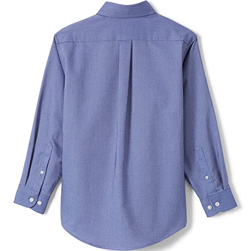 Image of Lands' End School Uniform Boys Long Sleeve Oxford Dress Shirt