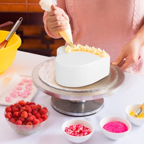 Faux gâteaux en mousse de polystyrène en cœur de qualité supérieure mariage - 8