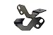 6KLED Bk1000 Custom Side Light Bracket for Polaris RZR Xp1000 Direct Fit Easy Mounting Design to Fit Most Led Driving Spot Light Floodlight (Pair)