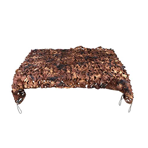 ZHJBD Camouflage Desert Army Woodland Oxford Fabric Hunting Camping Net Sunscreen Nets Army Mesh Net Hunting Blind Lightweight (Size : 10x10m)