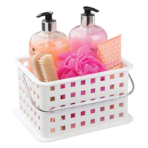 iDesign Spa Plastic Storage Shower Basket Cover