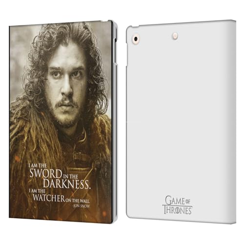 Étui Jon Snow Game of Thrones pour iPad 10.2 en cuir