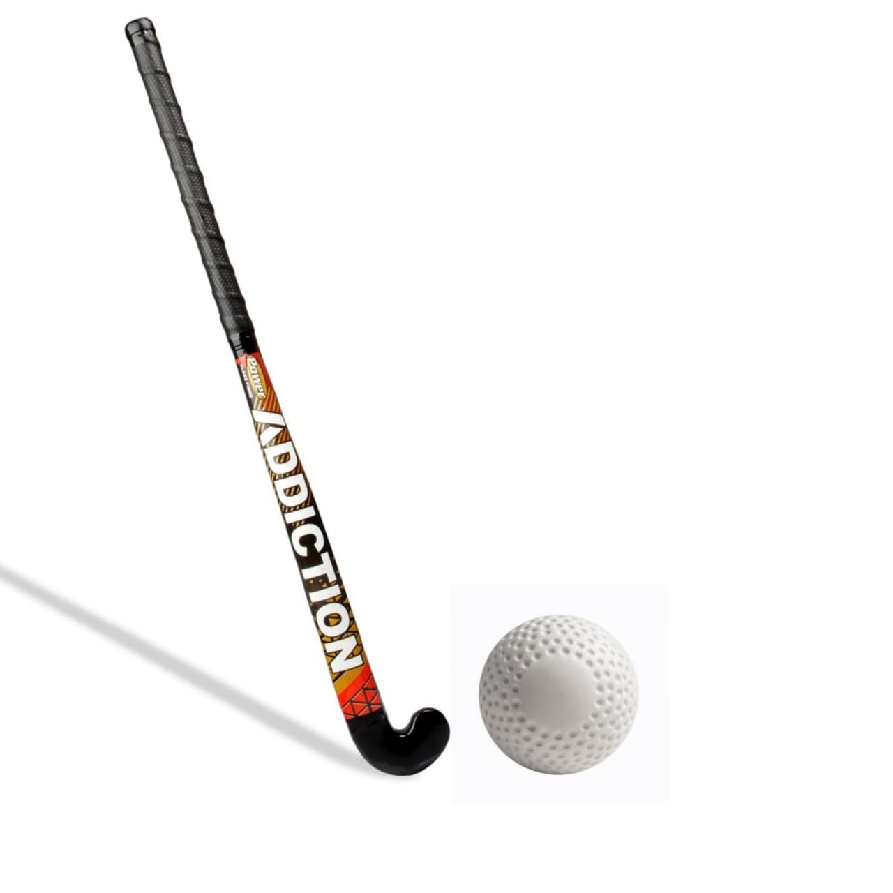 Addiction Hockey Stick of Wooden with one Ball (Combo) Best for Boys, Girls, Children (B0CVQQ9PRD) Amazon Price History, Amazon Price Tracker