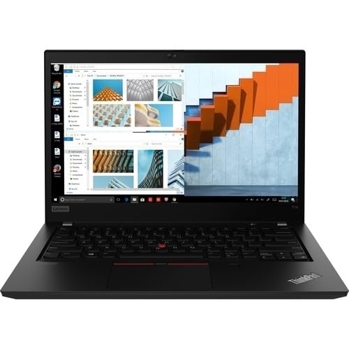 Image of Lenovo Thinkpad T14 Gen 1 14 inch 16GB 256GB SSD AMD Ryzen 5 Pro 4650U 2.1GHz WIN11P, Black (Renewed)