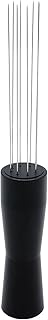 Espresso Coffee Stirrer, Coffee Stirring Tamper WDT Distribution Tool, Needle Type Distributor Hand Stirrer Tool (Black）