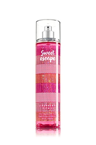 Bath and Body Works Fine Fragrance Mist Sweet Escape Strawberry Picnic 8 Ounce Full Size