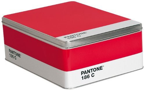 Pantone 2011-037 Storage Box, Ruby Red 186C