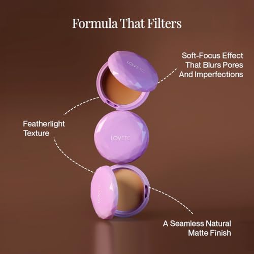 Image of Filter Finish Compact Powder, Pore-Blurring, Salted Caramel Tart 9g