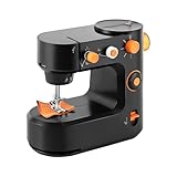Mini Sewing Machine Portable Leather Stitching Machine Super Utility Stitch Sewing Machines with Two Modes for Homes, Factories, Stores