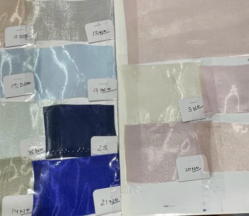 Tissu en organza liquide transparent de 147,3 cm de large armure toile au mètre